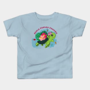 Aloha Friday Friends Kids T-Shirt